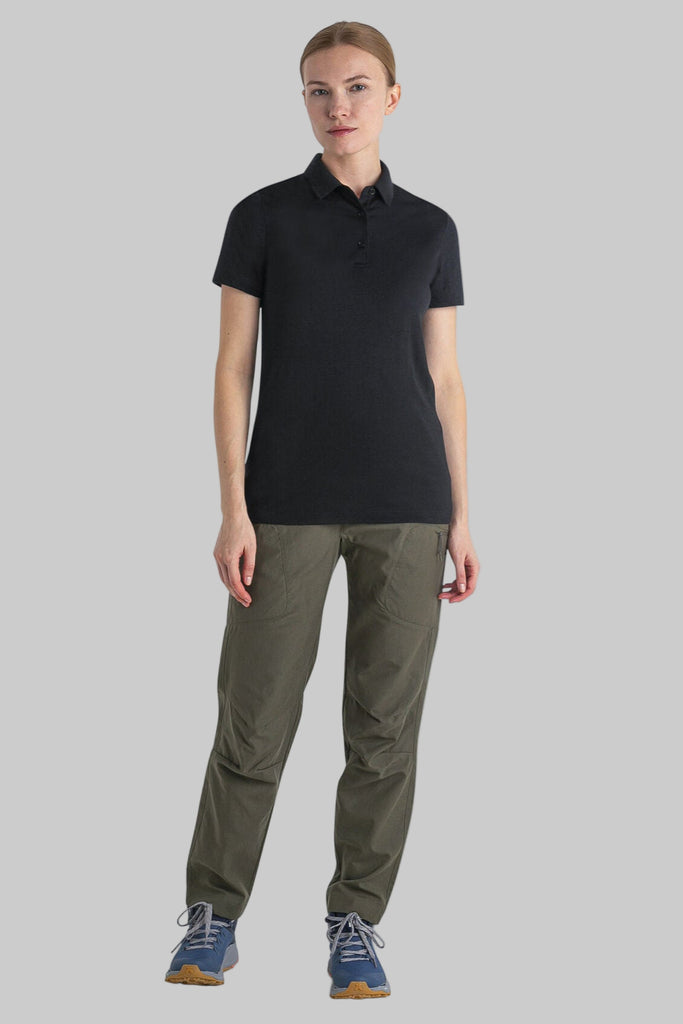 Womens Merino 150 Tech Lite III Polo Black 0A56Y7