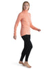Womens Merino 260 Vertex LS Half Zip Thermal Top First Snow Glow/Snow 0A56V3