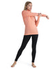Womens Merino 260 Vertex LS Half Zip Thermal Top First Snow Glow/Snow 0A56V3