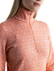 Womens Merino 260 Vertex LS Half Zip Thermal Top First Snow Glow/Snow 0A56V3