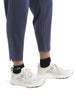 Womens Merino Blend 200 Crush Ankle Pants Graphite BA56T7