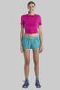 Womens ZoneKnit™ Merino S S  Scoop Back Tee Tempo/ Electric Pink 0A56OV