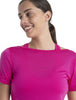 Womens ZoneKnit™ Merino S S  Scoop Back Tee Tempo/ Electric Pink 0A56OV