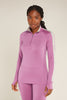 Womens 125 ZoneKnit™ LS Half Zip Thermal Top Deco BA56XF