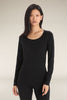 Womens 200 Oasis LS Scoop Black 104378