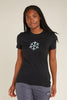 Womens Merino 150 Tech Lite SS T-Shirt POW Black  0A5747