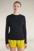 Womens Merino Blend 125 ZoneKnit™ Energy Wind LS T-Shirt Black 0A56ZT