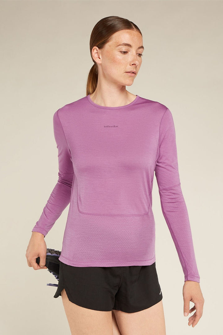 Womens Merino Blend 125 ZoneKnit™ Energy Wind LS T-Shirt Deco 0A56ZT