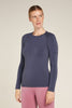 Womens Merino Blend 260 ZoneKnit™ Seamless LS Crewe Thermal  Graphite 0A571G
