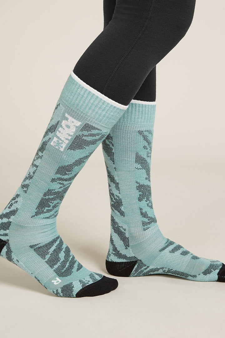 Womens Merino Blend Ski+ Medium OTC POW