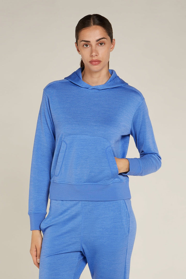 Womens Merino Crush II Long Sleeve Hoodie