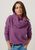 Womens Texture Loop Scarf Lilac 0319