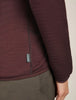Womens Merino 400 RealFleece™ Descender LS Zip Jacket Java 0A571P