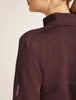 Womens Merino 400 RealFleece™ Descender LS Zip Jacket Java 0A571P