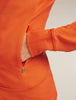 Womens Merino 260 Quantum Long Sleeve Zip Hoodie Fervid BA56XR