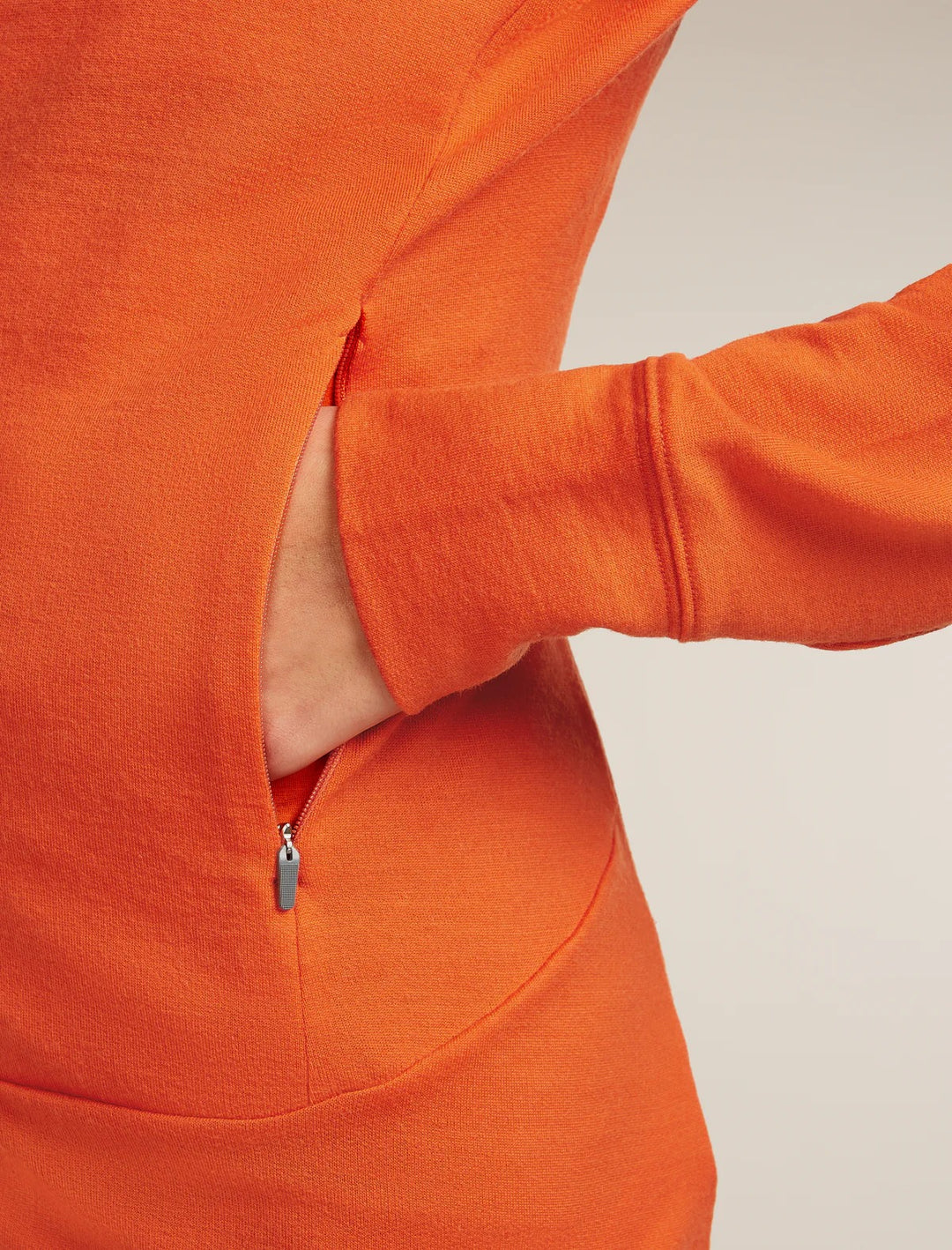 Womens Merino 260 Quantum Long Sleeve Zip Hoodie Fervid BA56XR