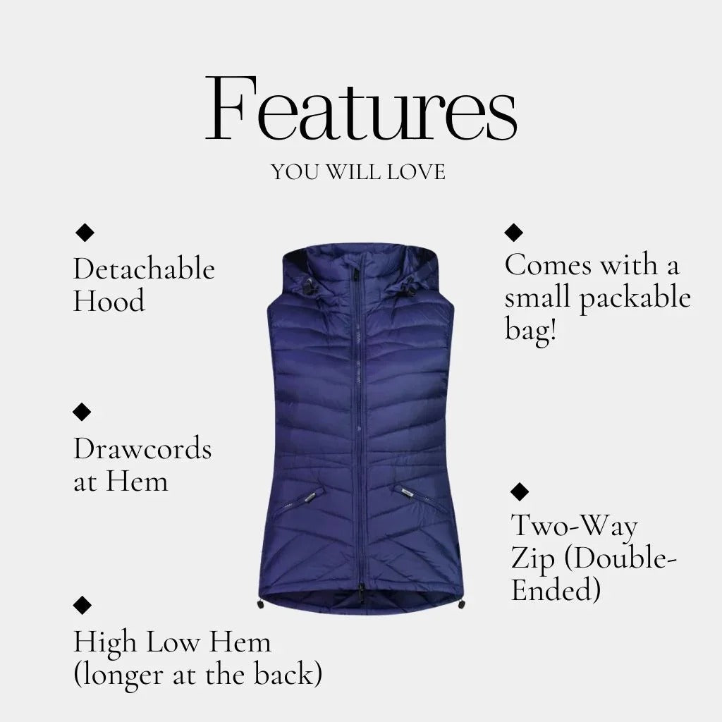 Womens Mary Claire Vest  Moonlight