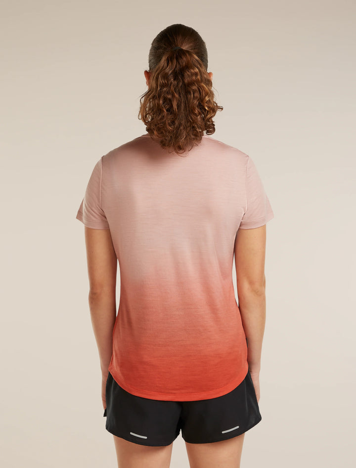Womens  Merino Blend 125 Cool-Lite™ Sphere Short Sleeve Tee Alta  Pink Quartz 0A57FA