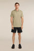 Mens Merino 150 Tech Lite Short Sleeve Polo Flagstone 0A56WK