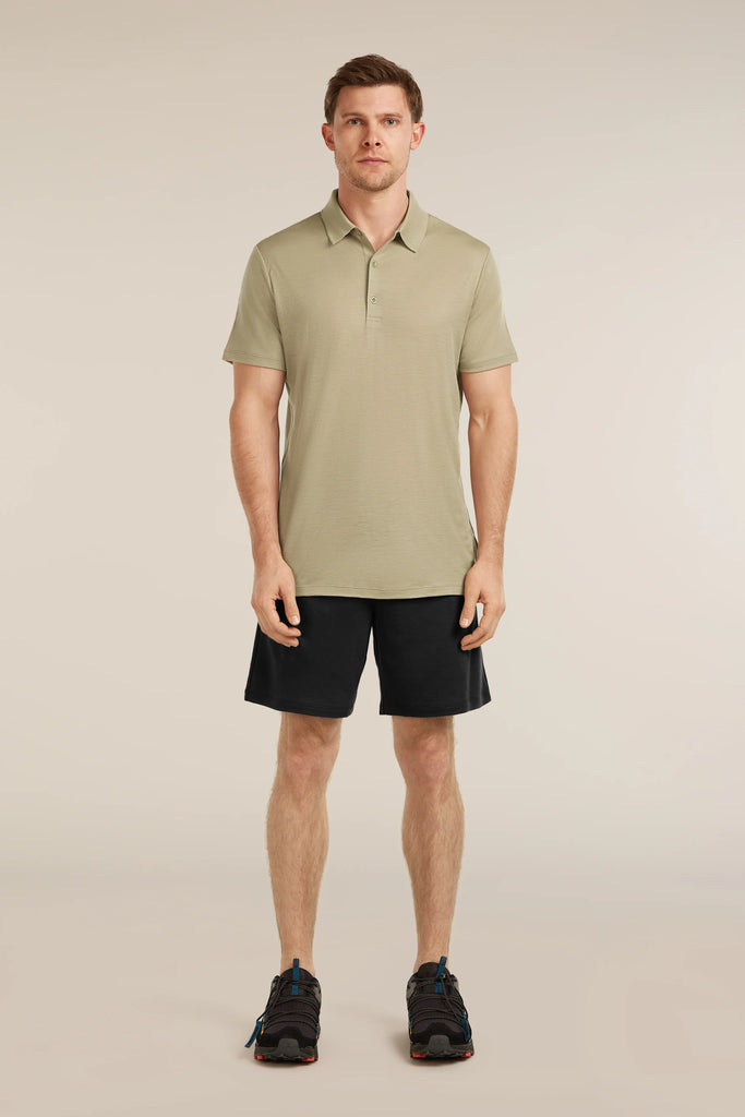 Mens Merino 150 Tech Lite Short Sleeve Polo Flagstone 0A56WK