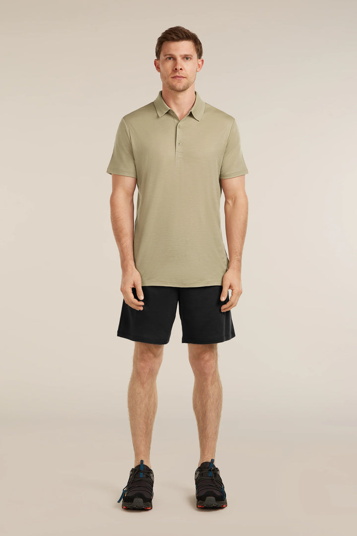 Mens Merino 150 Tech Lite Short Sleeve Polo Flagstone 0A56WK