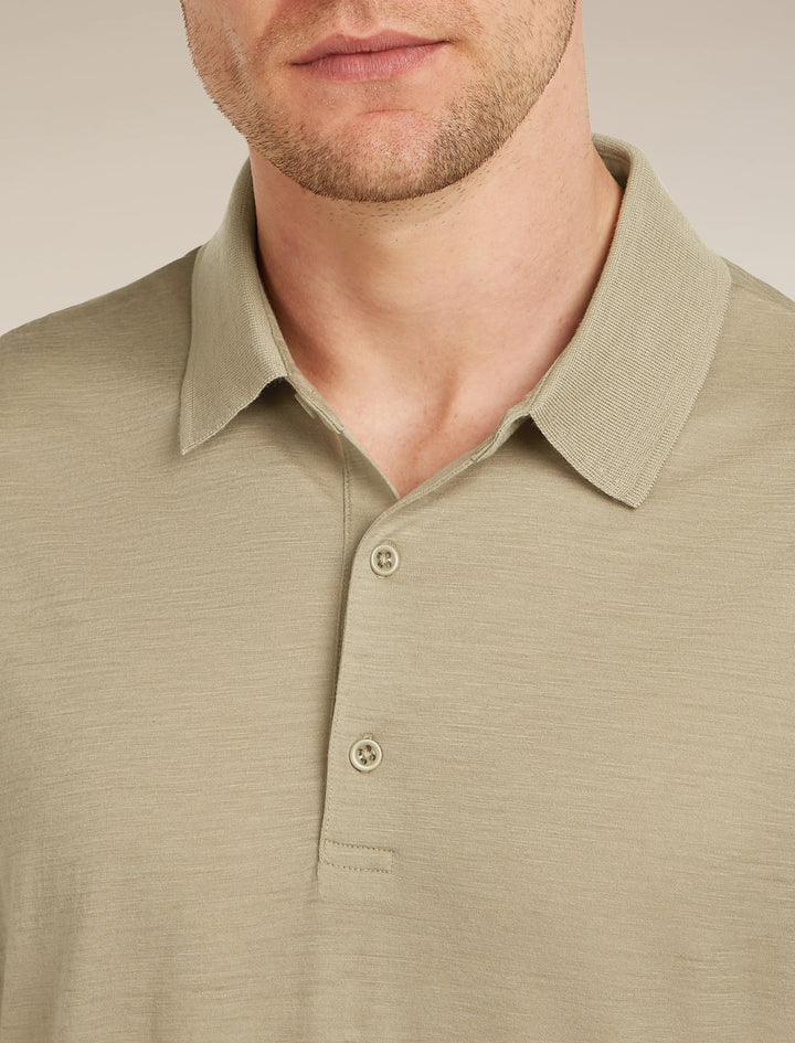 Mens Merino 150 Tech Lite Short Sleeve Polo Flagstone 0A56WK