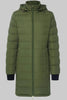 Womens Sydney Packable Puffer Down Coat  Olive Green