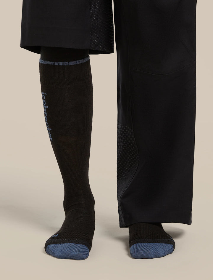 Womens Merino Ski+ Ultralight Over The Calf Socks  Black/Dawn 0A573T
