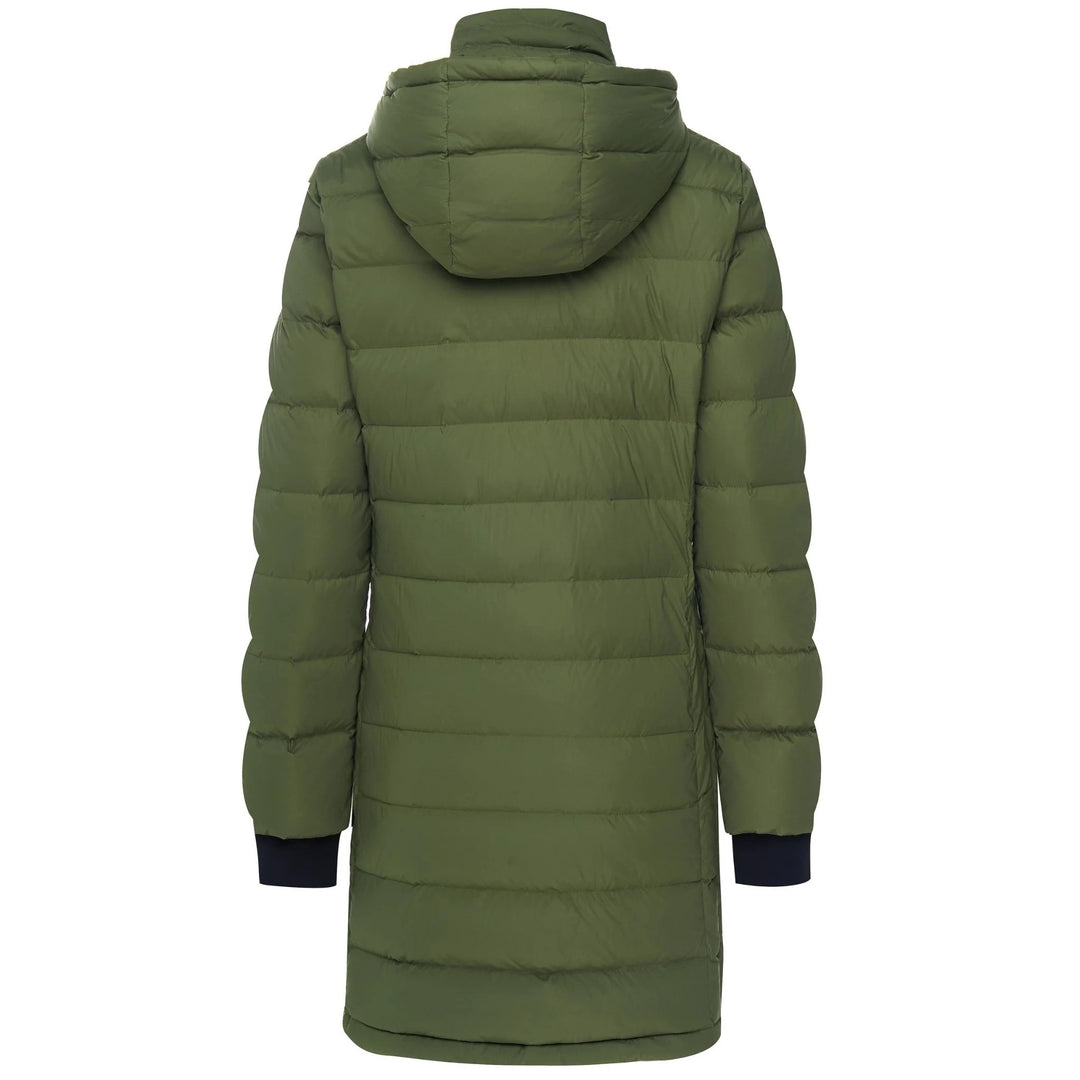 Womens Sydney Packable Puffer Down Coat  Olive Green
