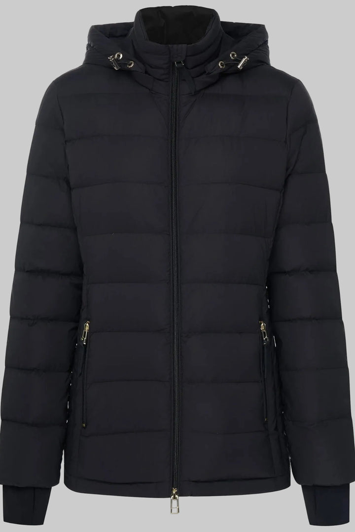 Womens Lucy Packable Puffer Down Jacket Black