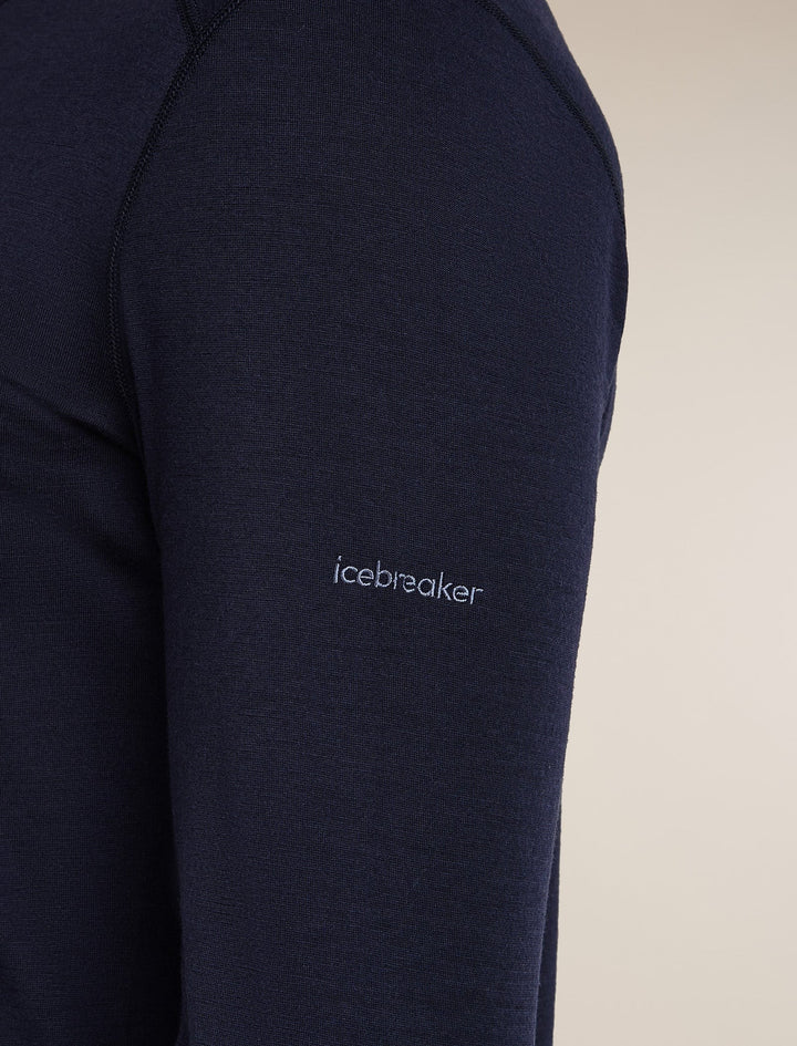 Mens Merino 200 Oasis Long Sleeve Crewe Bear Tour Midnight Navy 0A57GK