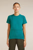 Womens Merino 200 Waffle Elevation Short Sleeve T-Shirt Tidal Teal 0A5792