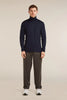 Mens Merino 300 Original Long Sleeve Half Zip Top Midnight Navy B00871
