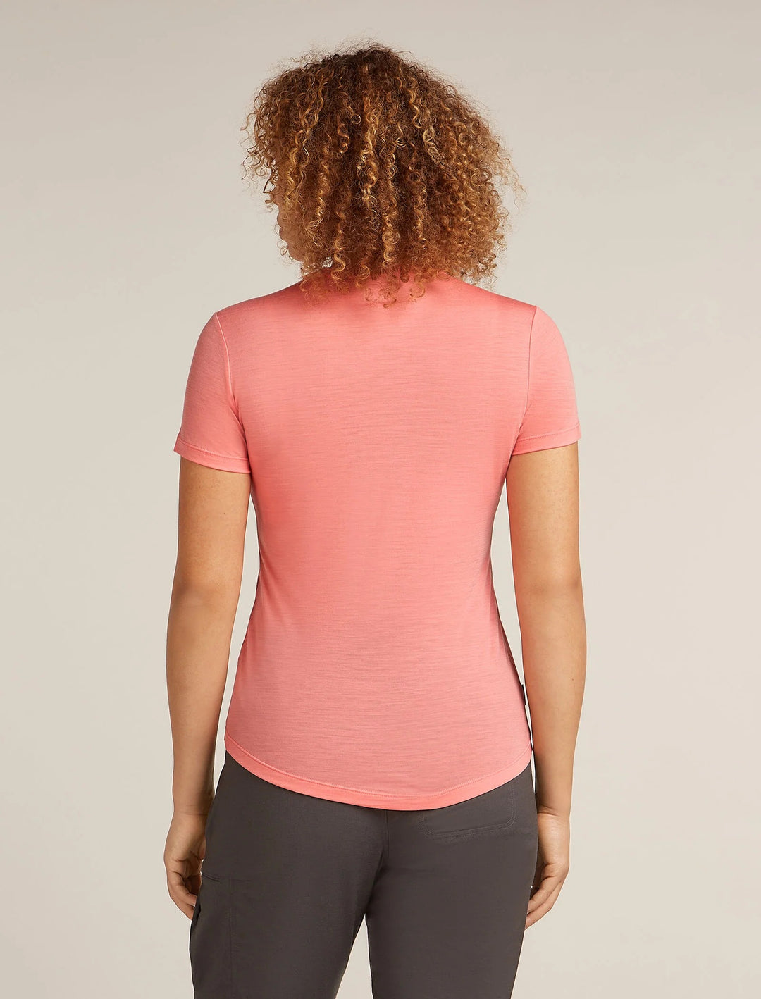Womens Merino Blend 125 Cool-Lite™ Sphere SS T-Shirt Acid Pink 0A56ZO