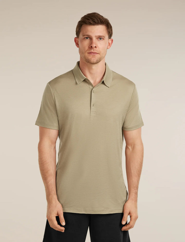 Mens Merino 150 Tech Lite Short Sleeve Polo Flagstone 0A56WK