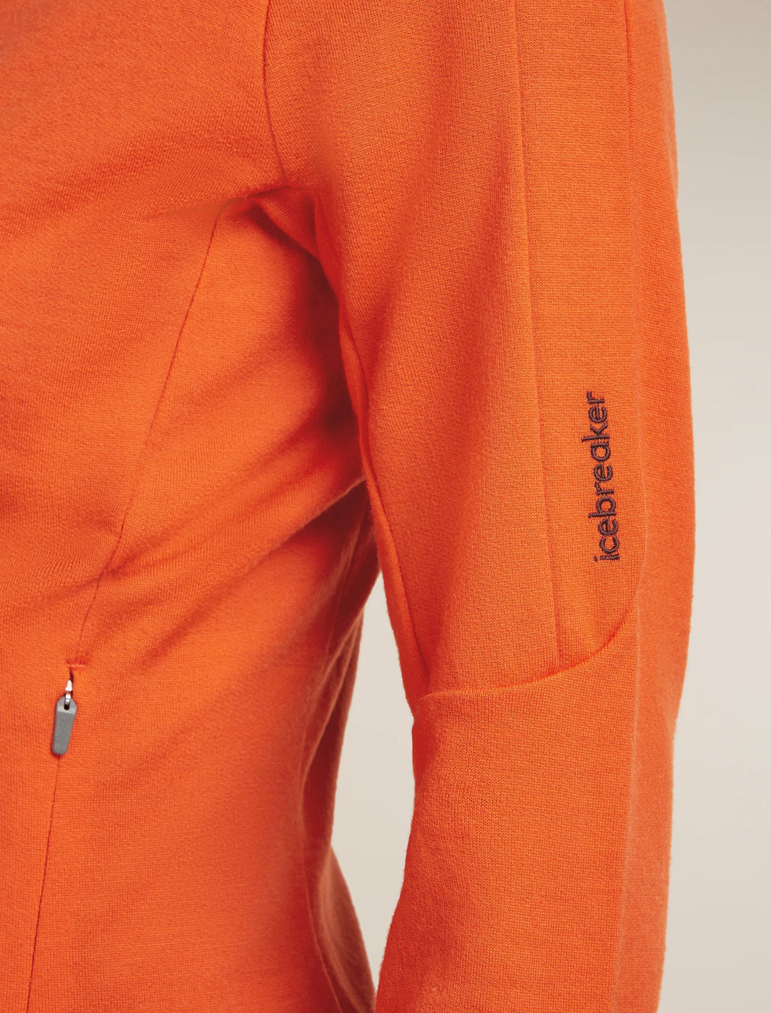 Womens Merino 260 Quantum Long Sleeve Zip Hoodie Fervid BA56XR