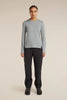 Womens  150 MerinoFine™ Ace Long Sleeve Tee Proto Grey 0A57LZ