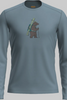 Mens Merino 200 Oasis Long Sleeve Crewe Bear Tour Flint Blue 0A57GK