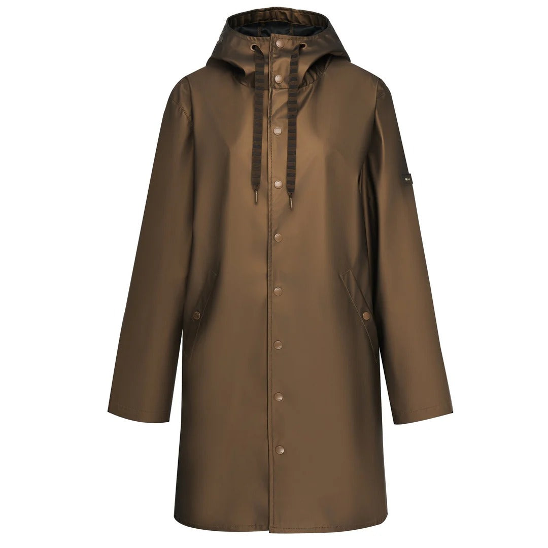 Womens Charlie Raincoat  Antique Gold
