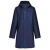 Womens Charlie Raincoat  Metallic Blue