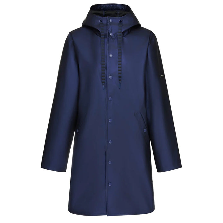 Womens Charlie Raincoat  Metallic Blue