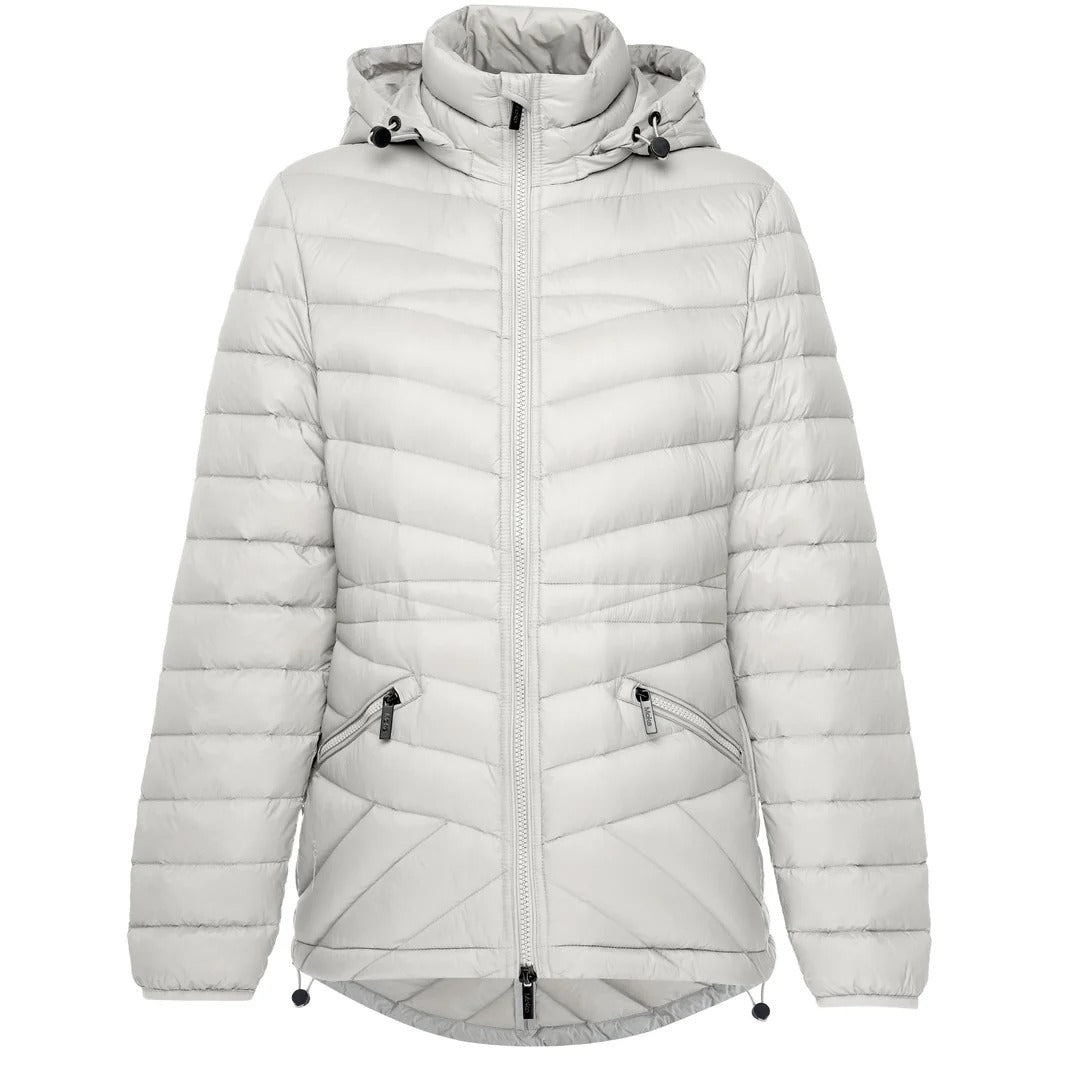 Womens  Cushla Down Jacket   Silver