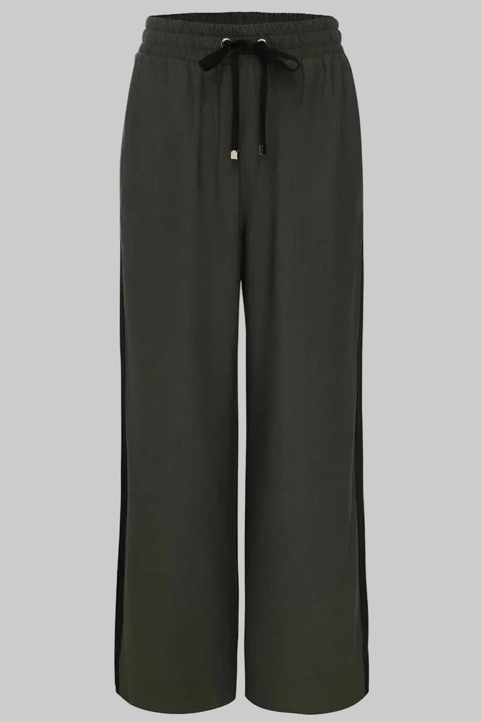 Indiana Womens Wide Leg Pants Dark Chocolate
