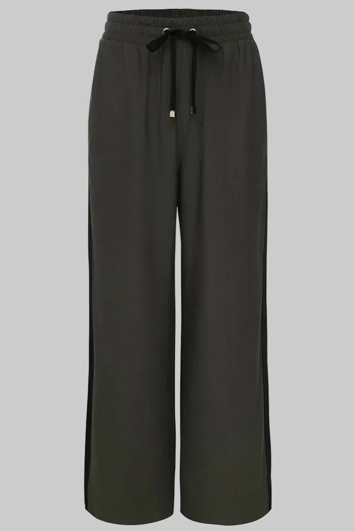 Indiana Womens Wide Leg Pants Dark Chocolate