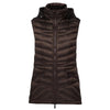 Womens Mary Claire Vest  Chocolate