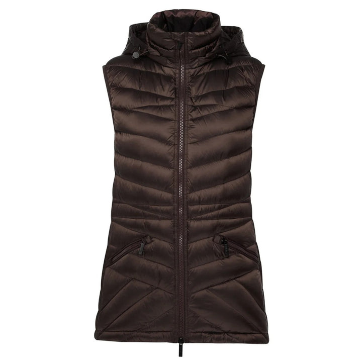 Womens Mary Claire Vest  Chocolate