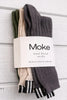 Womens  Lily Wool Blend Socks 3 pack Cocoa/Blush/Bonsai
