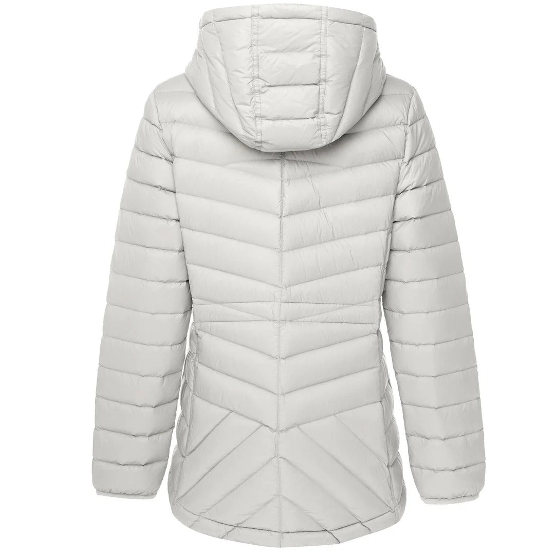 Womens  Cushla Down Jacket   Silver
