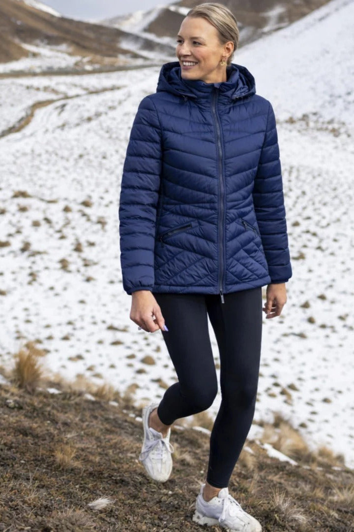 Womens  Cushla Down Jacket   Moonlight
