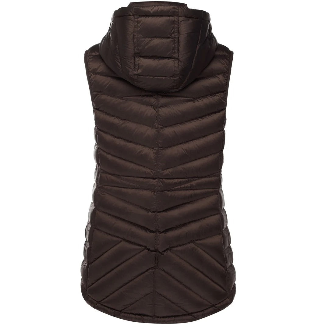 Womens Mary Claire Vest  Chocolate